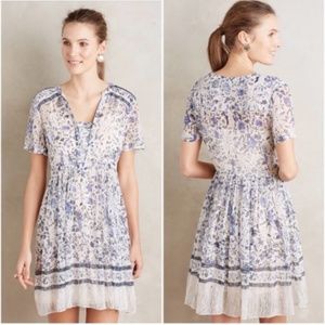 Anthropologie Maeve Floral Dress